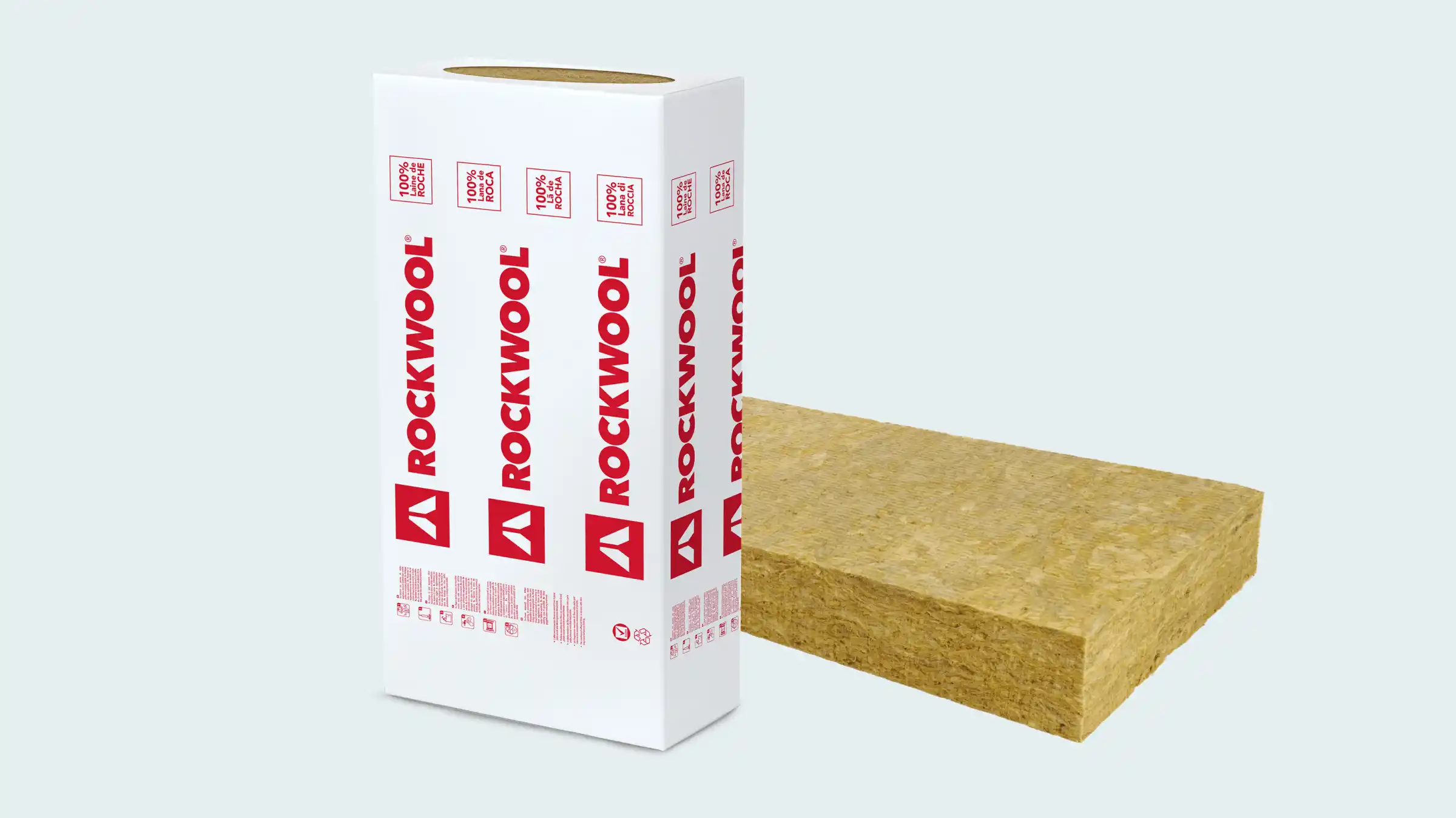 Panneau isolant laine de roche ROCKFACADE | La Maison Saint-Gobain