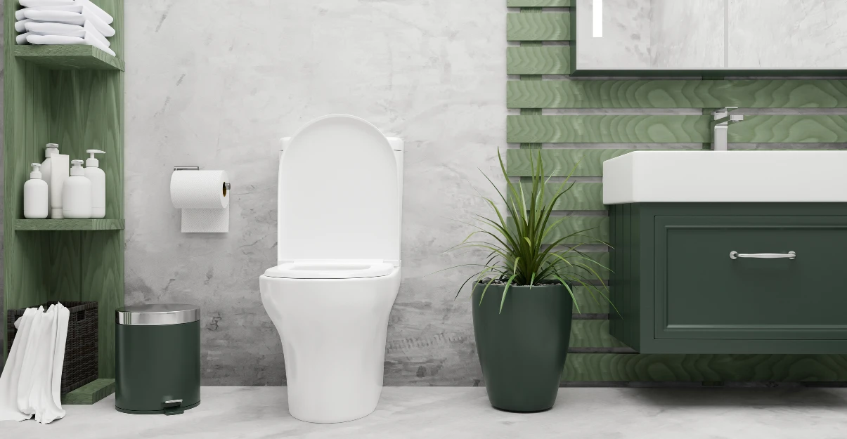 Salle de bain verte : conseils et inspirations La Maison Saint-Gobain