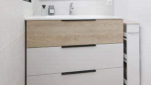 Transformation d'une petite salle de bain nantaise