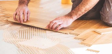 Pose de parquet